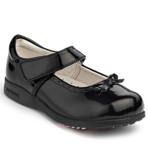 Girls Pediped Isabella Flex Mary Jane black dress shoes size 1 (32EU) NEW NIB
